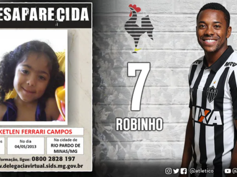 Atlético Mineiro per il sociale, l’iniziativa per i bambini scomparsi